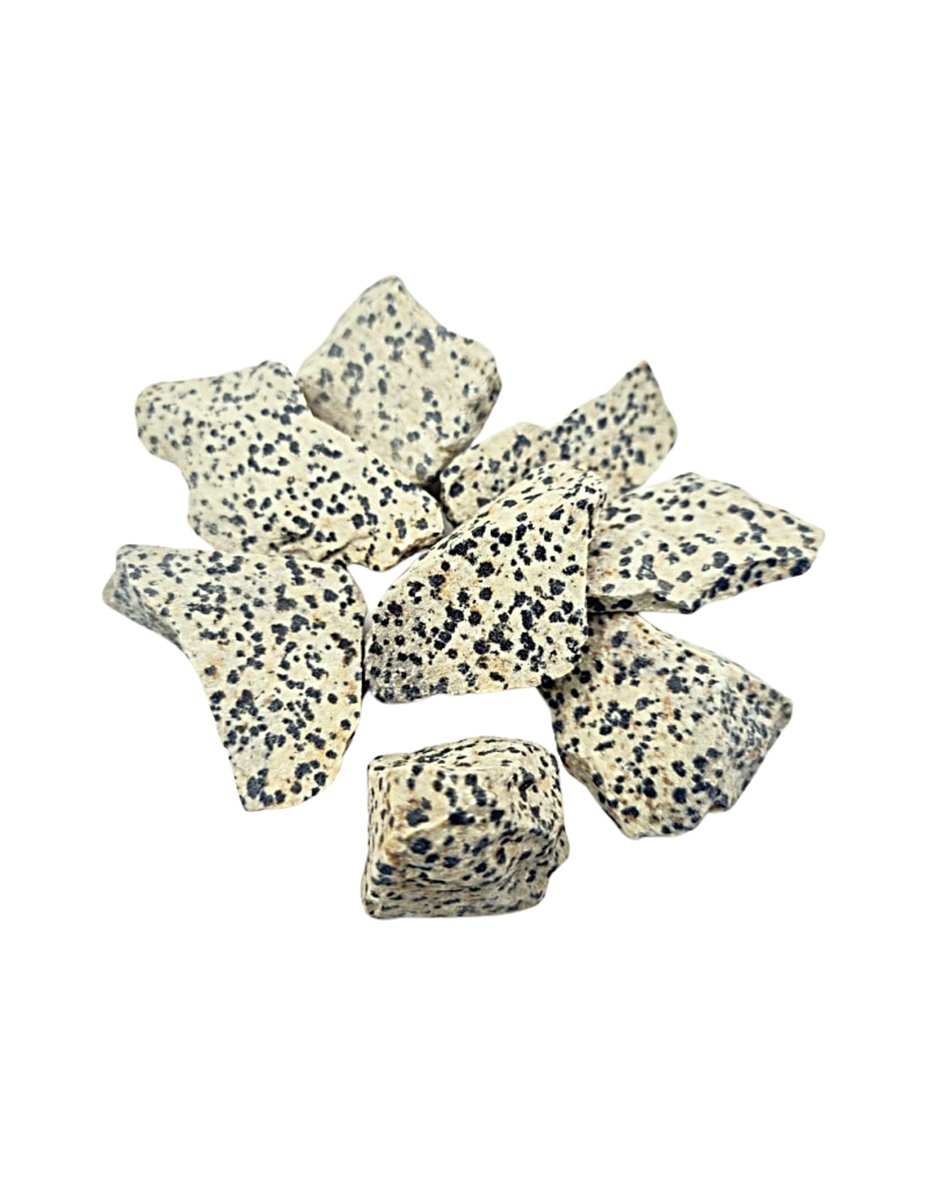 Ruben Robijn Jaspis dalmatiër 250 gr. ruwe brokjes Zwart / bruin