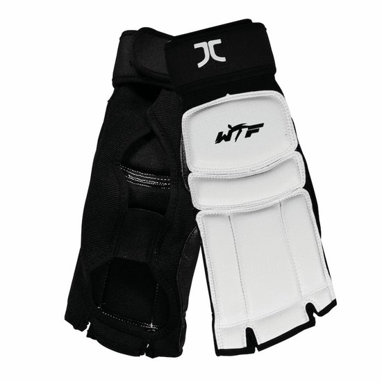 Protège-pieds de taekwondo JCalicu | WT | Blanc | taille S