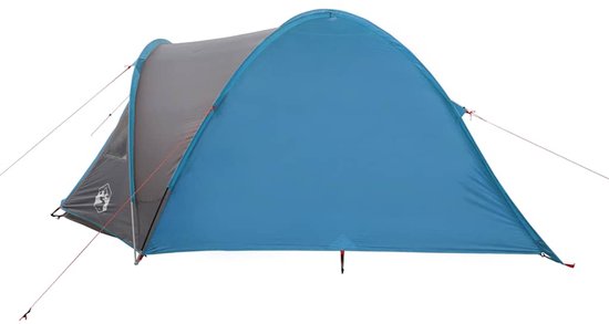 vidaXL Koepeltent 4-persoons waterdicht blauw Kampeertent - Tent - Koepeltent - Vier Persoons Tent - Waterproof Tent van Vidaxl — afbeelding 3