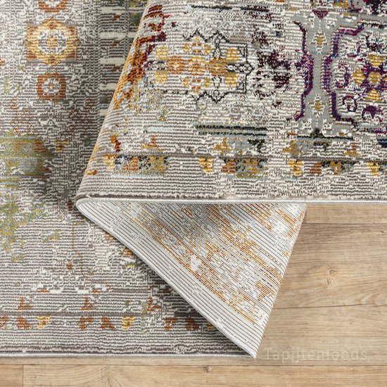 Tapis Vintage Feraghan 160x230 cm - Multi / Beige