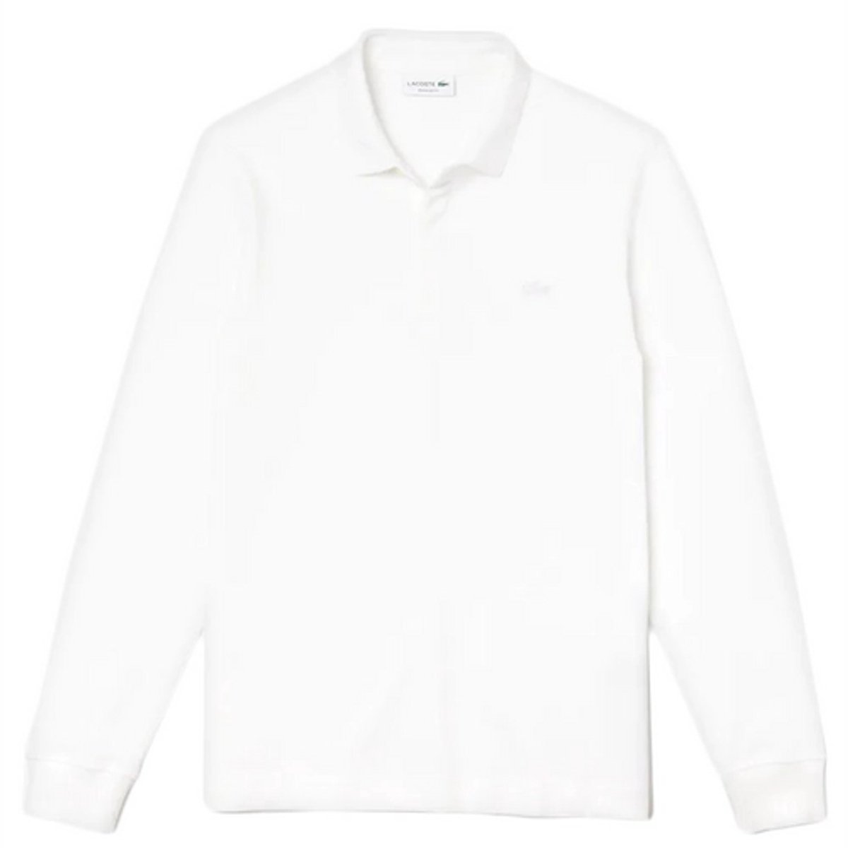 Polo Lacoste Men Paris PH2481 Longsleeve Regular Fit -7 Wit