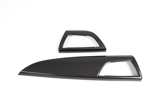 Innenleisten Carbon Look Für BMW 1/2er F20 F21 F22 F23 | Multimedia Panel Abdeckung | Auto Dekor