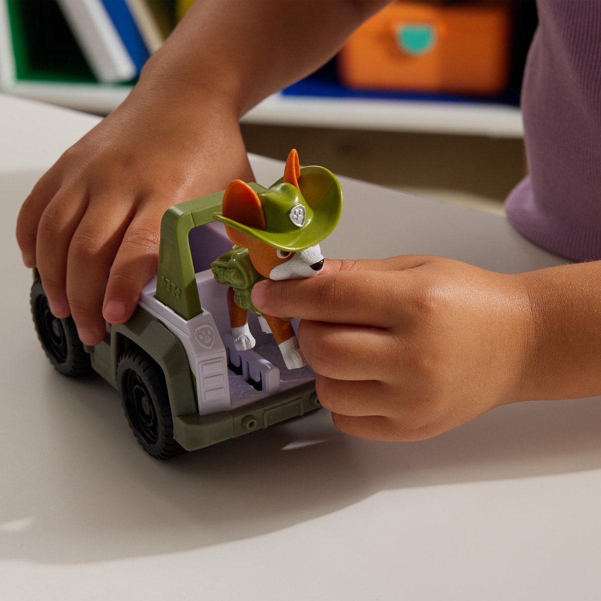 PAW Patrol - Tracker's Jungle Cruiser - speelgoedauto met speelfiguur — afbeelding 23