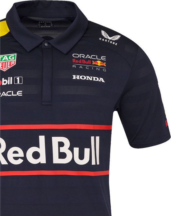Heren - Team Polo 2025 - Red Bull Racing XXXL - Max Verstappen van Red Bull Racing — afbeelding 4