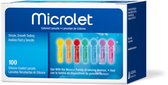 Ascencia Microlet Lancetten Ster Gekleurd 100