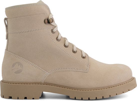 Travelin' Blegna - Dames veterboots - 100% suède - Laarzen - Zand