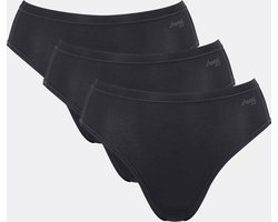 sloggi GO Daily Cotton Tai 3P Dames Onderbroek - ZWART -