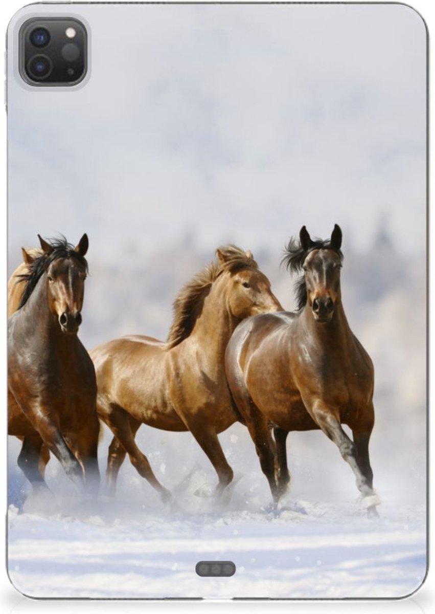 iPad Pro 11 (2024) Back Case Paarden