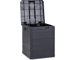 Toomax Woody's opbergbox - 90 liter - antraciet