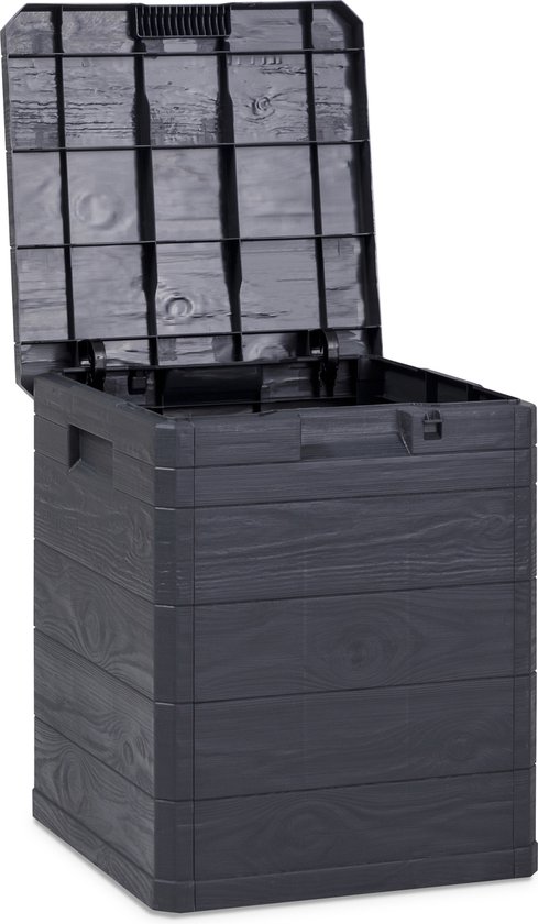 Toomax Woody's opbergbox - 90 liter - antraciet
