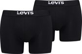 Bol.com Levi's Brief Boxershorts 2-Pack Zwart - Maat L - Heren aanbieding