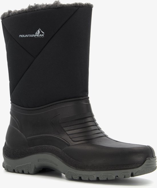 Mountain Peak gevoerde heren snowboots zwart - Maat 47/48 - Moonboots