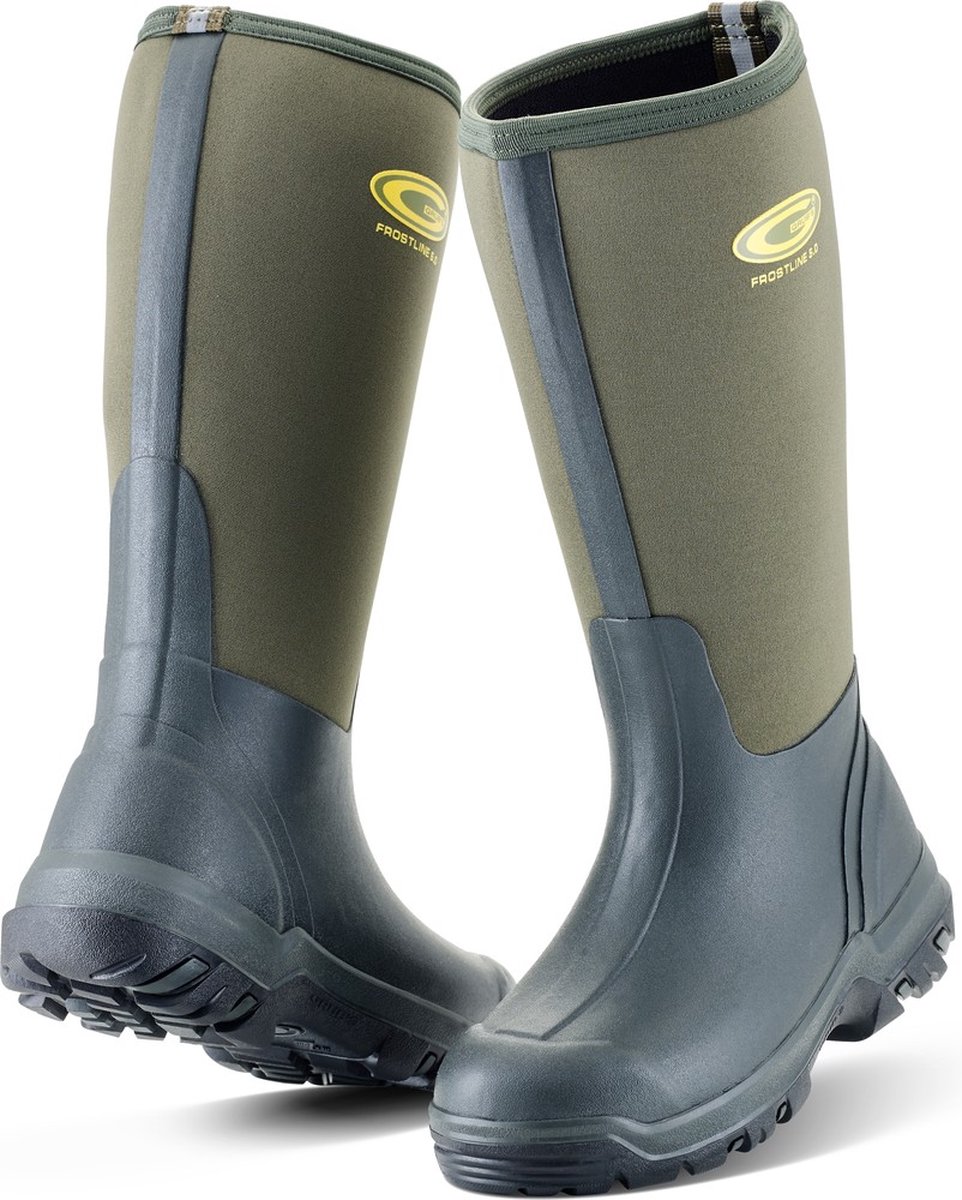 Grubs rubberlaarzen Frostline Unisex Classic Wellies Groen-48