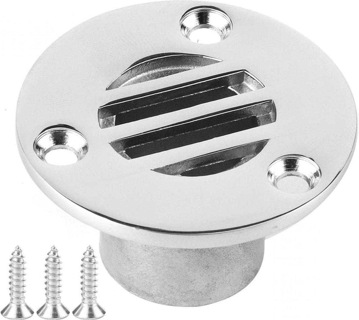 Bootvloeren Dekafvoer 316 RVS Polijsten Afvoerplug voor Boot-Jacht(25mm) - Professioneel Materiaal .