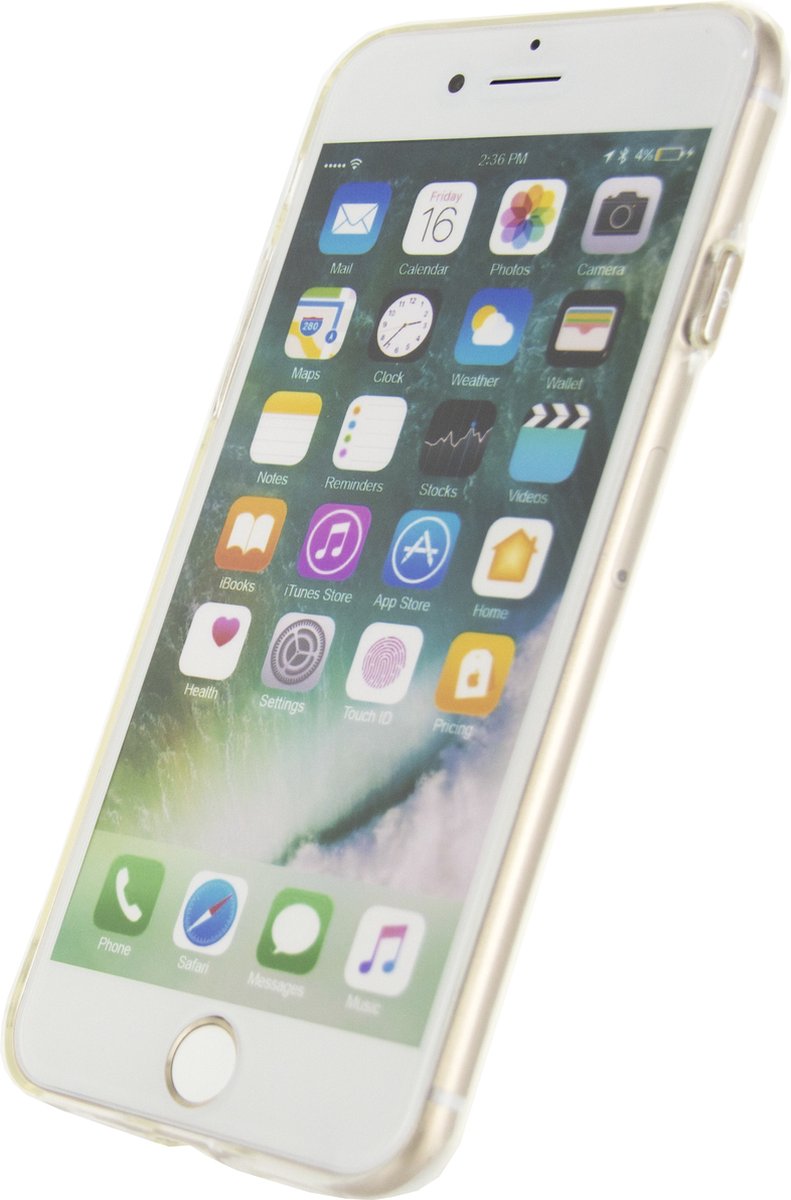 Mobilize Doorzichtig Hoesje geschikt voor Apple iPhone SE (2020) Telefoonhoesje Flexibel TPU | Mobilize Gelly Backcover | Doorzichtig Telefoonhoesje iPhone SE (2020) | iPhone SE (2020) Case | Back Cover - Transparant