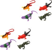 Lot De 2 Lézards Simulés En PVC – Jouets Reptiles Pour Enfants – Accessoires Éducatifs Et Farces Halloween