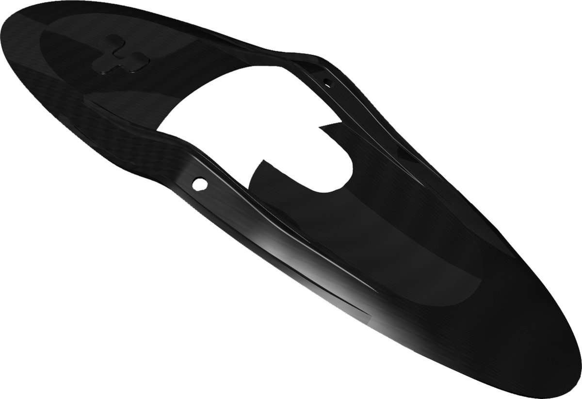 Cube Muddy Board Carbon Fritzz - spatbord mountainbike - lichtgewicht - zwart