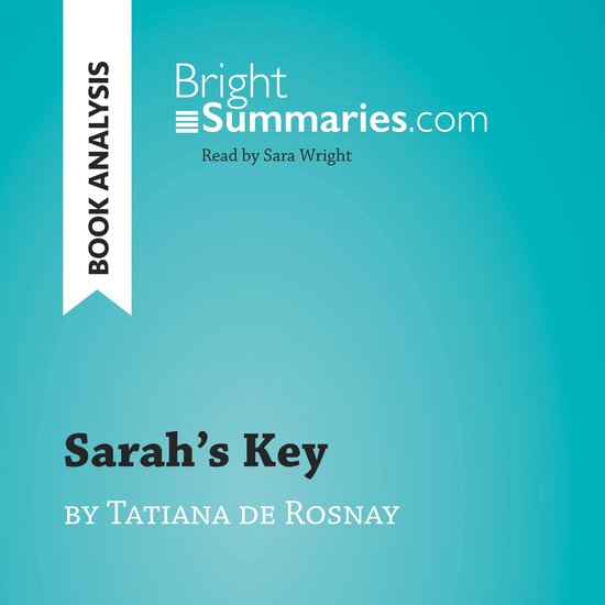 Sarah's Key by Tatiana de Rosnay (Book Analysis) - cover