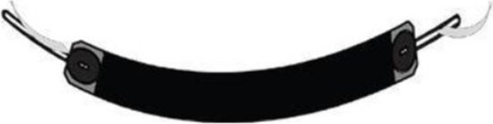 Foto: Zebra p1031365 027 riem mobiele printer zwart