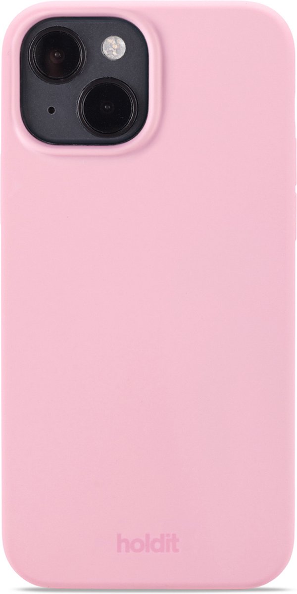 Holdit Silicone Case geschikt voor Apple iPhone 14 / 13 - Pink