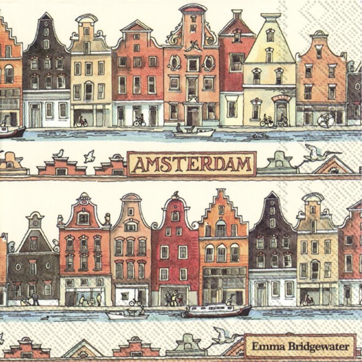 papieren lunch servetten - Amsterdam