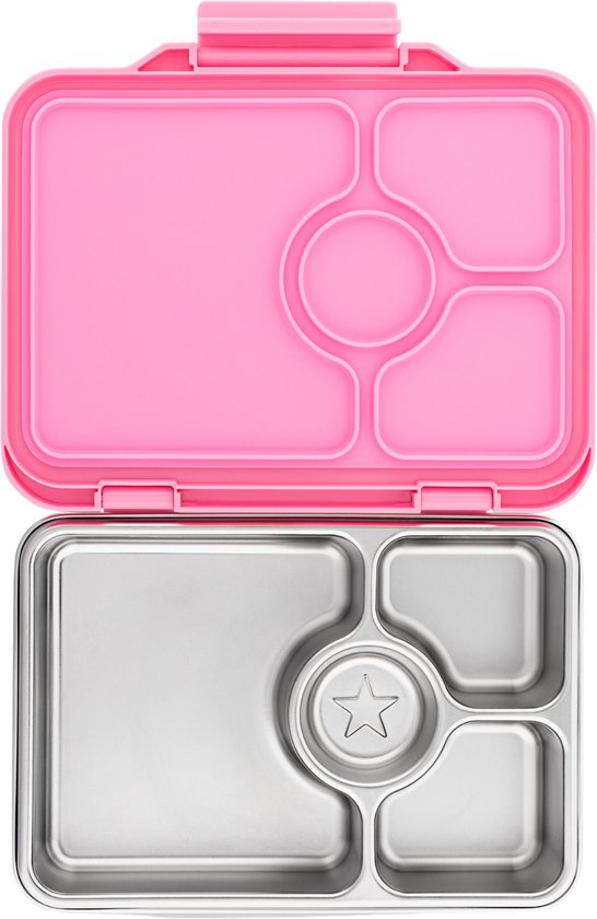 Yumbox Prêt Inox 4 compartiments Versailles Pink