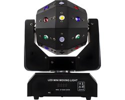 3 in 1 Discobol Moving Head Roterend Met Laser Par + Strobe - Discolichten - Effecten - Feestverlichting - Spot - Verlichting - Disco - Lamp - Licht - Laser -  Lichteffect - Geluidgestuurd  - DJ - Party - Discolampen - RGB