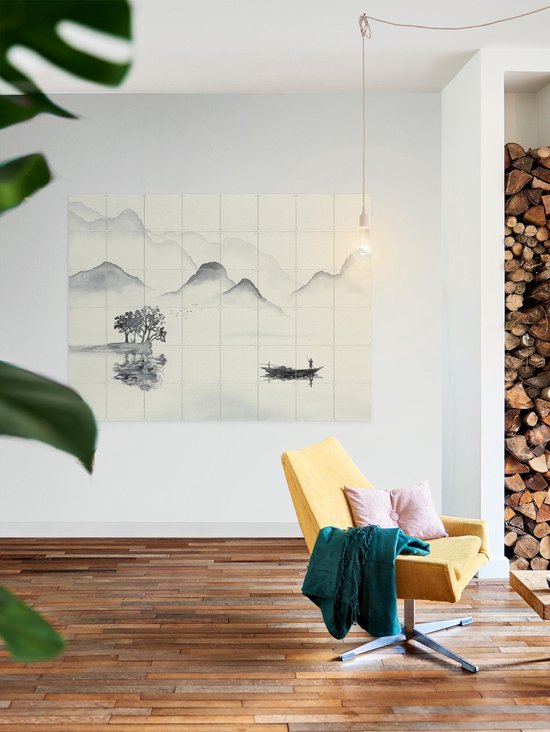 IXXI Matin de pêche - Décoration murale - 100 x 140 cm