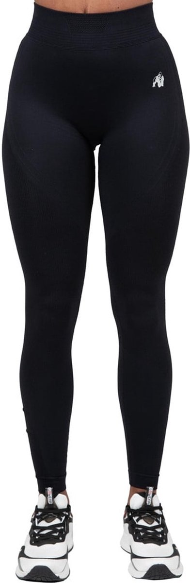 Gorilla Wear Whitney Seamless Leggings - Zwart - L/XL van Merkloos — afbeelding 3
