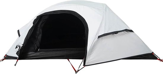 vidaXL - Koepeltent - 1-persoons - waterdicht - verduisterend - stof - wit van Vidaxl — afbeelding 4