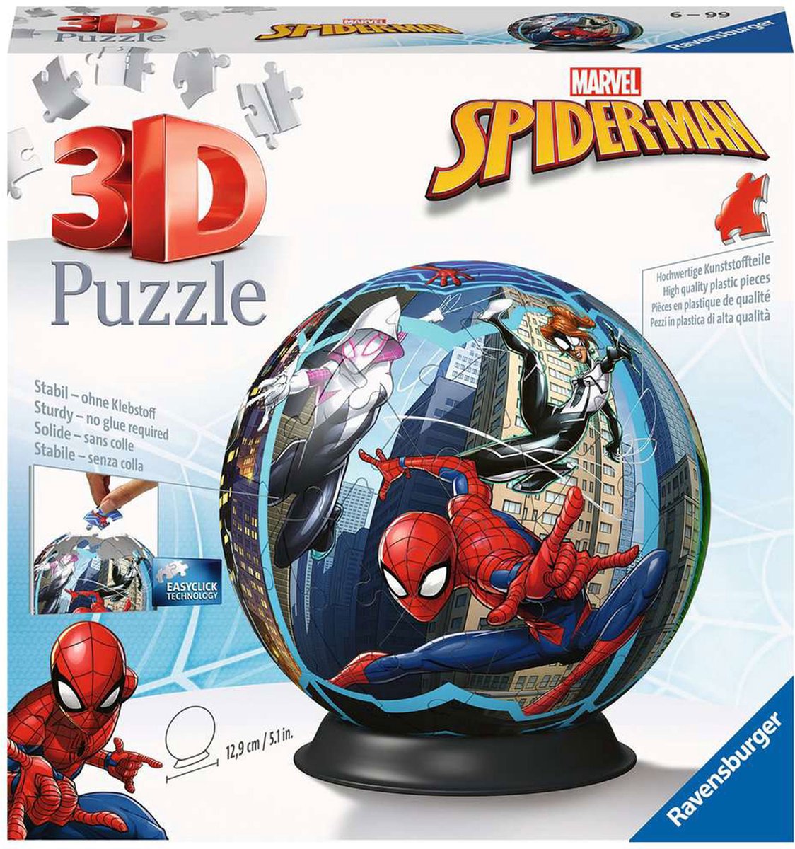 Ravensburger 3D-puzzelbal (Spiderman)