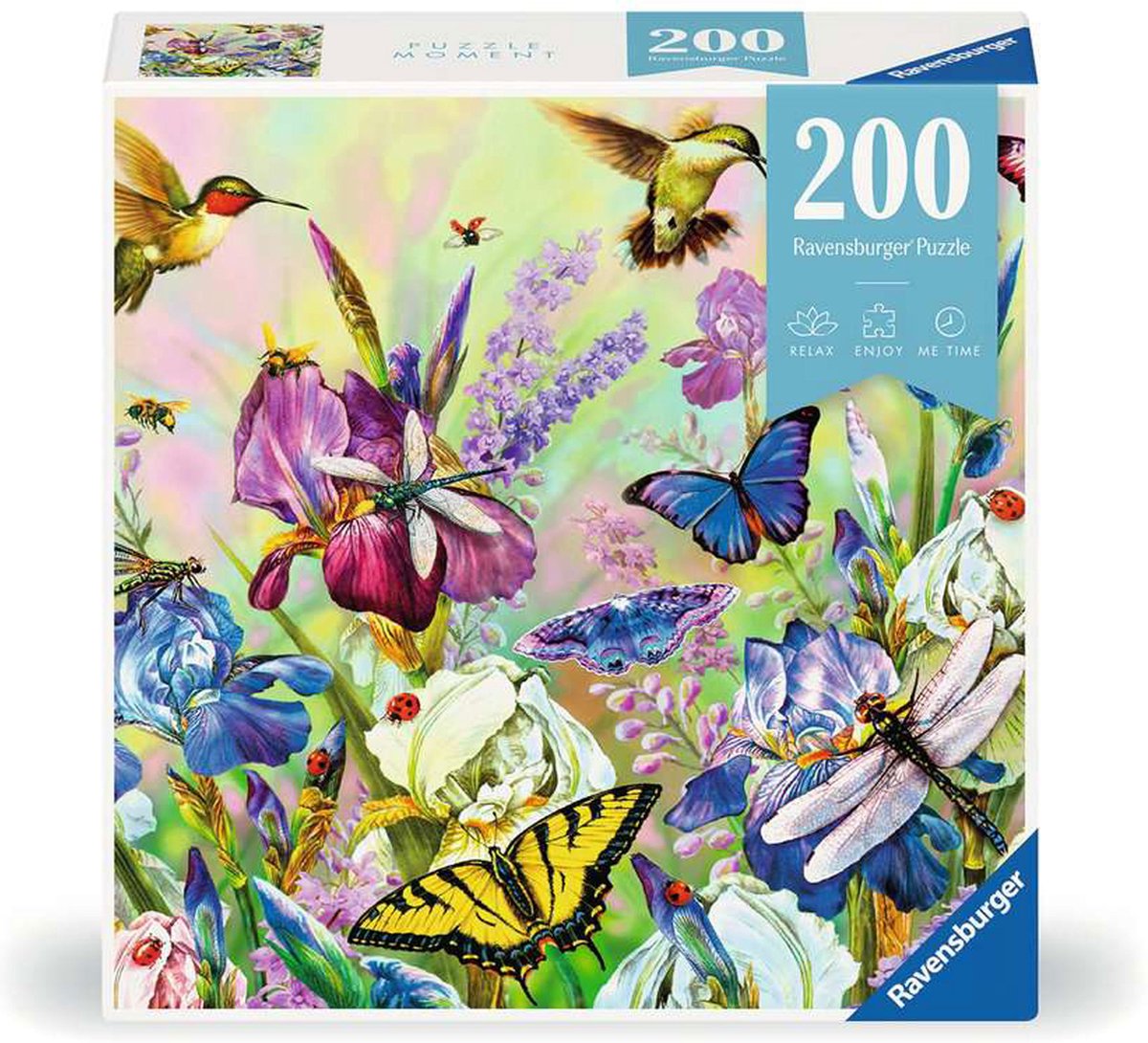 Erwachsenenpuzzle 200 Teile - Blumenwiese