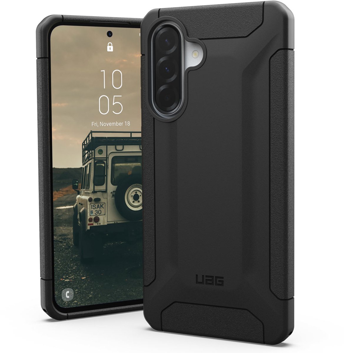 UAG Scout Backcover geschikt voor Samsung Galaxy A36 - Zwart