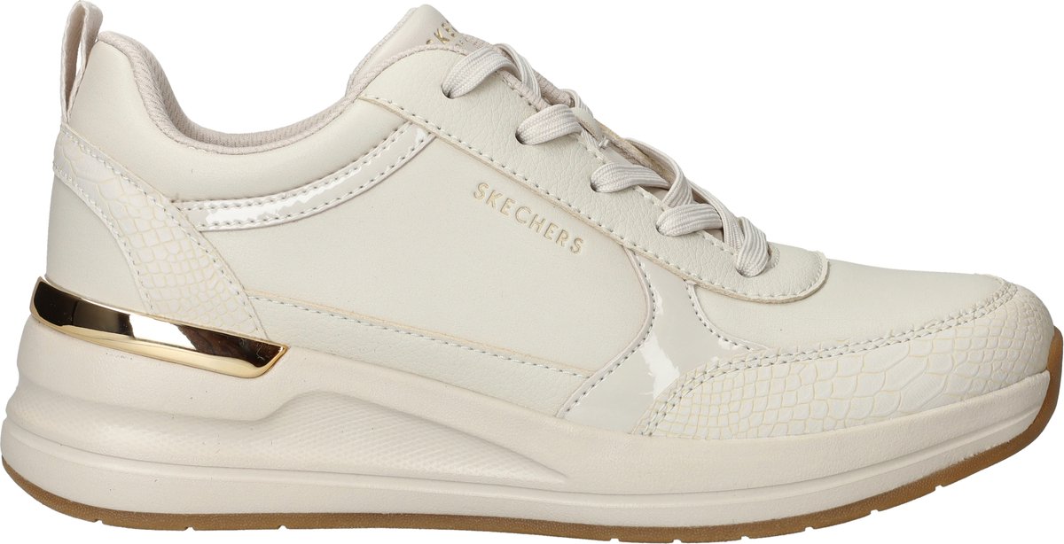 Skechers Billion 2 Fine Shine Sneakers - Dames - Beige