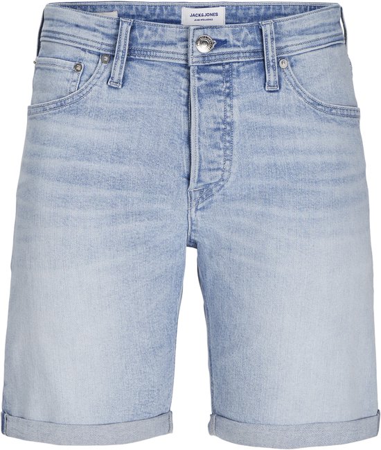 JACK&JONES - JJIRICK JJORIGINAL SHORTS - Heren Broek - Blue Denim