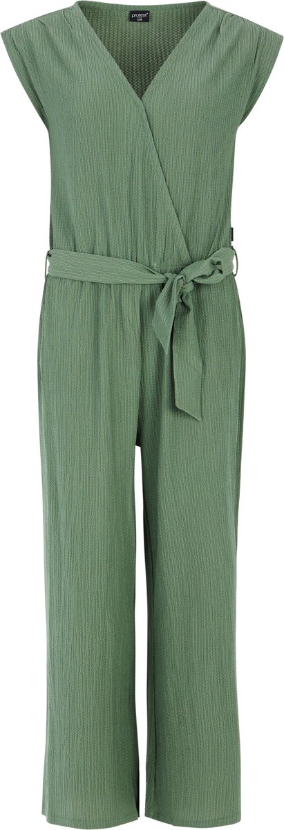 Protest Prtcaron – Jumpsuit Dames – Overall – Ceintuur Groen