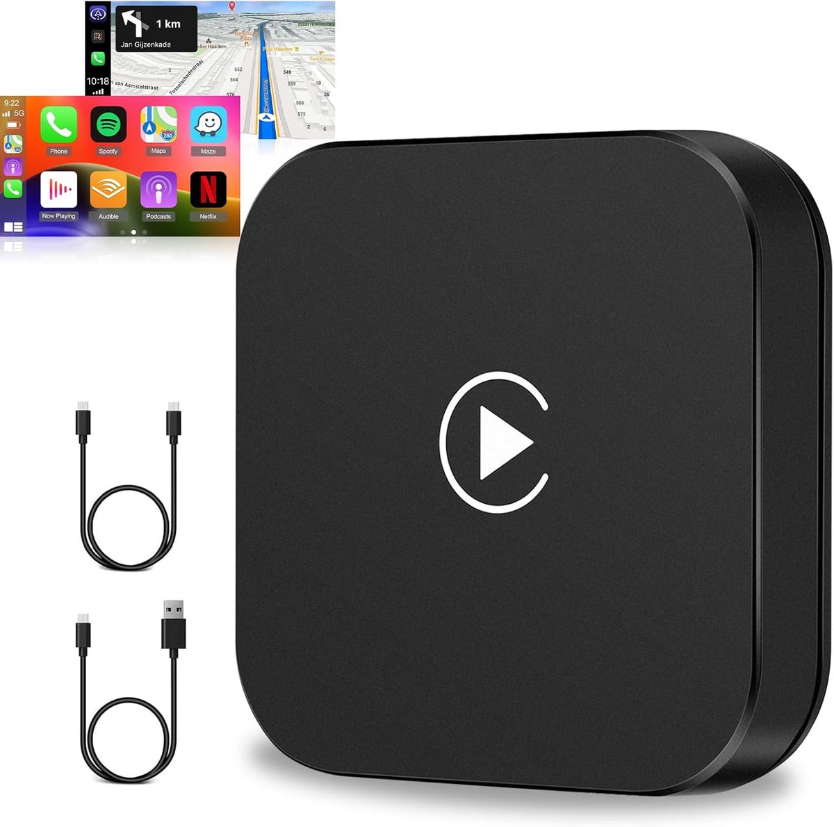 Draadloze CarPlay Adapter voor Snelle en Stabiele Verbinding