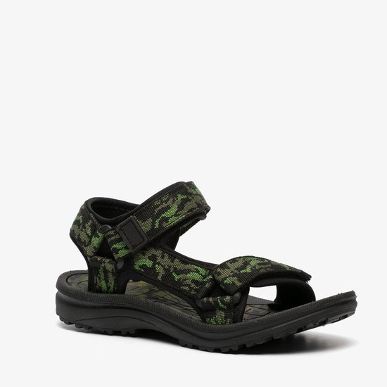 Scapino jongens sandalen met camouflageprint Zwart Maat 39 bol