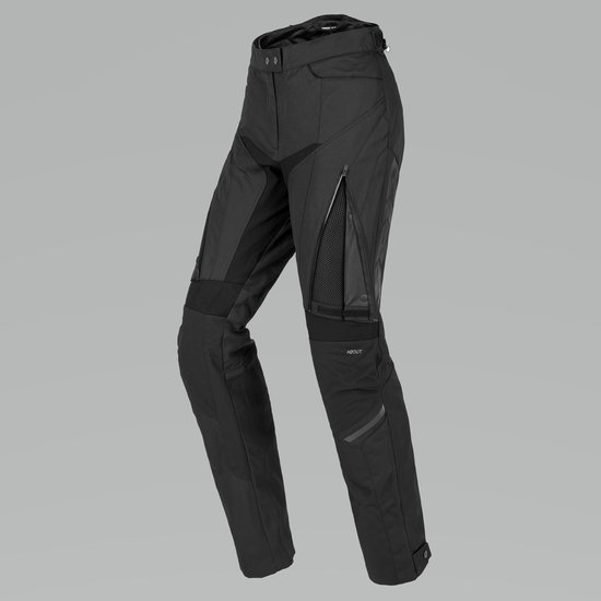 Spidi 4Season Lady Evo Black Motorcycle Pants - Broek