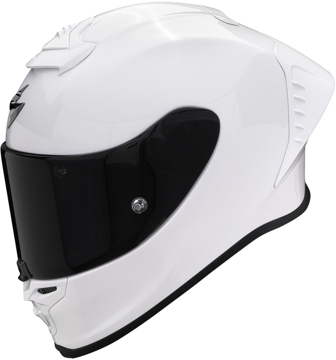 Scorpion EXO-R1 FIM1 Air Solid Pearl White XS - Maat XS - Helm