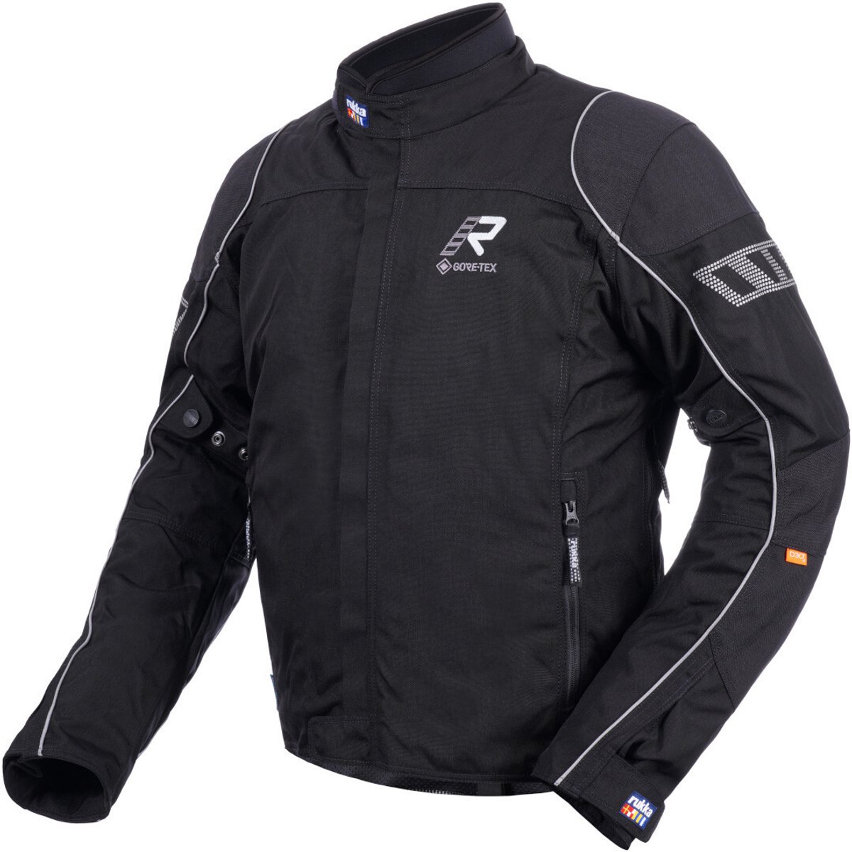 Rukka Trave-R Zwart Zilver Textiele Motorjas - Jas