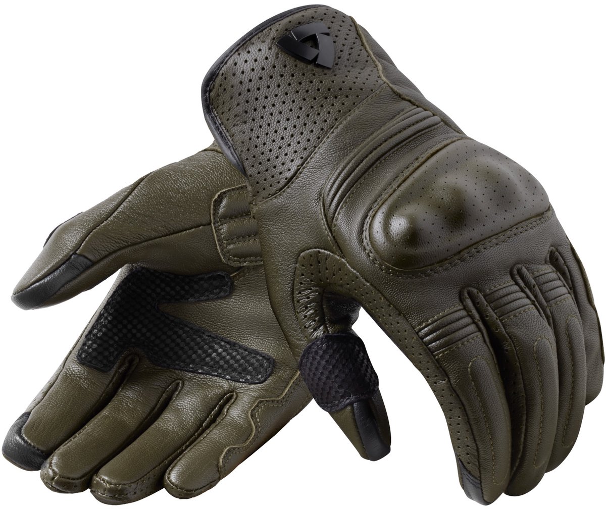 REV'IT! Gloves Monster 3 Dark Green - Maat S - Handschoen