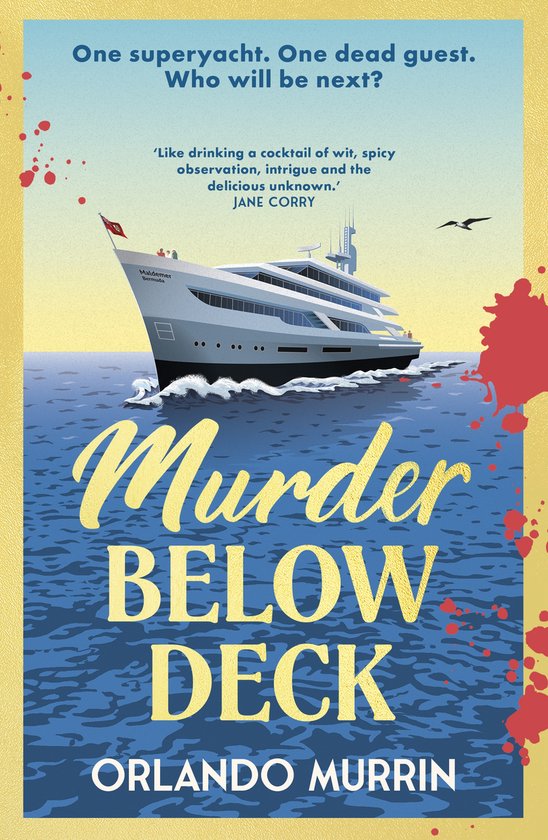 A chef Paul Delamare Mystery2- Murder Below Deck - cover