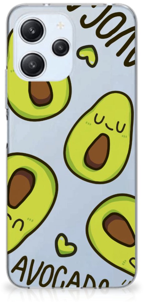 Xiaomi Redmi 12 4G Telefoonhoesje met Naam Avocado Singing