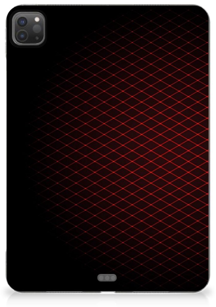 iPad Pro 11 (2024) Hippe Hoes Geruit Rood