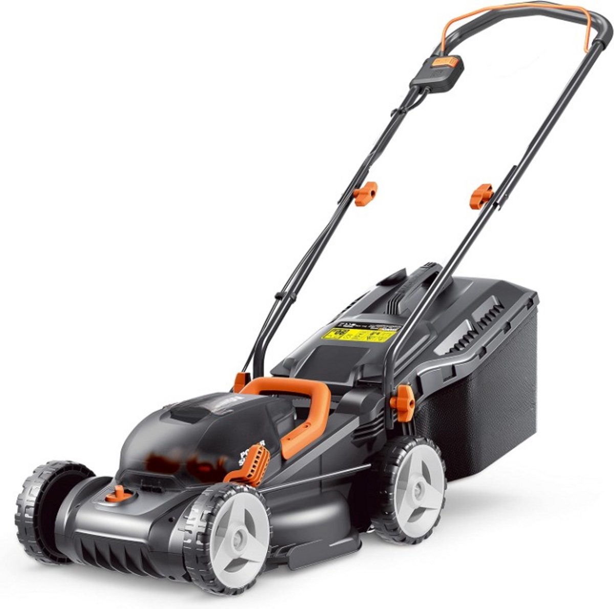 Accugrasmaaier - Professionele Grasmaaiers - Gazontrimmer - Maaibreedte 34cm - Krachtige Borstelloze Motor - 2 x 4.0Ah Accu - 40V - Ideaal voor Tuinen tot 460 m² - 37 x 126.7 x 95 cm - Zwart