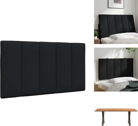 Hoofdbordkussen 180 cm kunstleer bruin