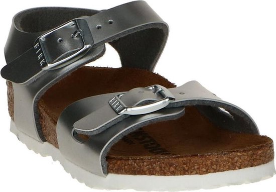 Birkenstock Rio Meisjes Sandalen - Zilver - Maat 24 | bol.com