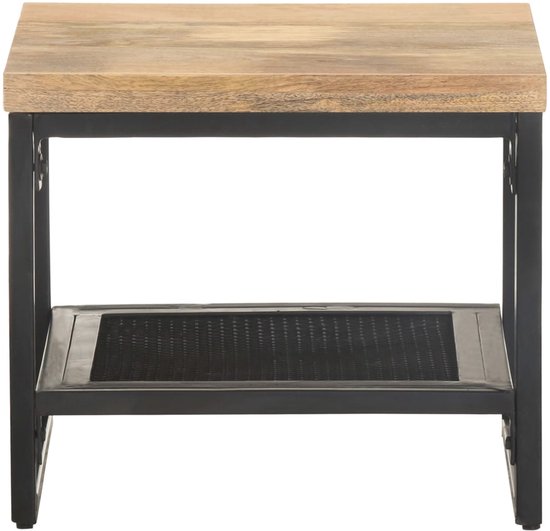 Table d'appoint vidaXL 40 x 40 x 35 cm en bois de manguier massif - Table d'appoint - Tables d'appoint - Table en bois - Tables en bois