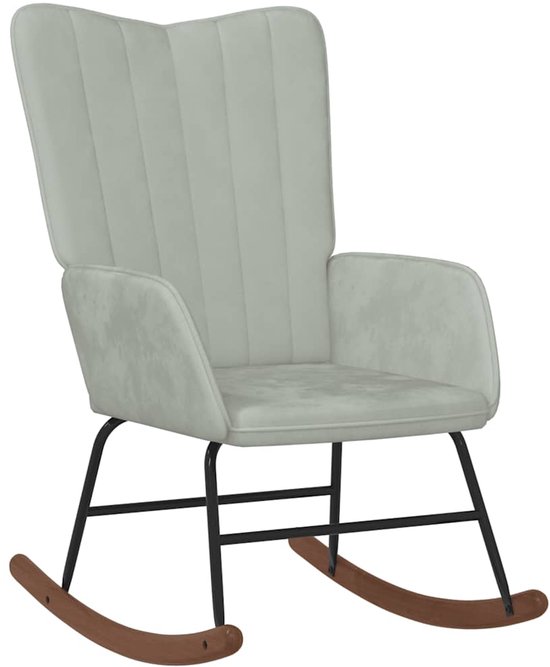 vidaXL Schommelstoel Zitmeubel Schommelend Stoel Zitstoel Fauteuil